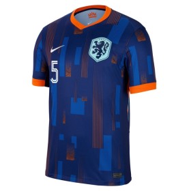Maillot Foot Pays-Bas Ake 5 Exterieur UEFA Euro 2024